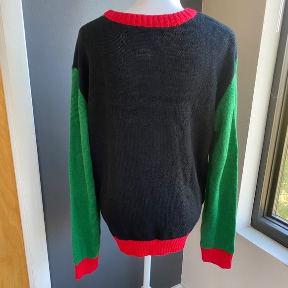 V28 Christmas Elf Body Ugly Christmas Sweater - Picture 6 of 7